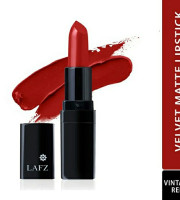 Lafz velvet Matte Lipstick-vintage red