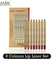 Imagic 8 colours Matte Lipliner set