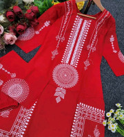 Latest two piece collection (Red)